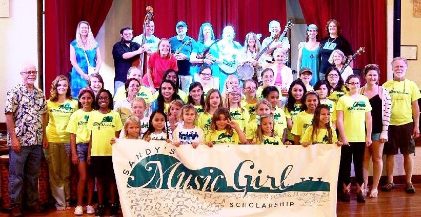 Newsletter #9 December 2016 Sandy's MusicGirls have had a great year! Hi! I want to share with you all the great things that have happened this year with Sandy's MusicGirl Scholarship Program.