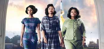 HENSON, OCTAVIA SPENCER, JANELLE MONÁE, KIRSTEN DUNST (PG) 127mins from SUN 02 APR As the United States raced against Russia to put a man in space, NASA found untapped talent in a group of