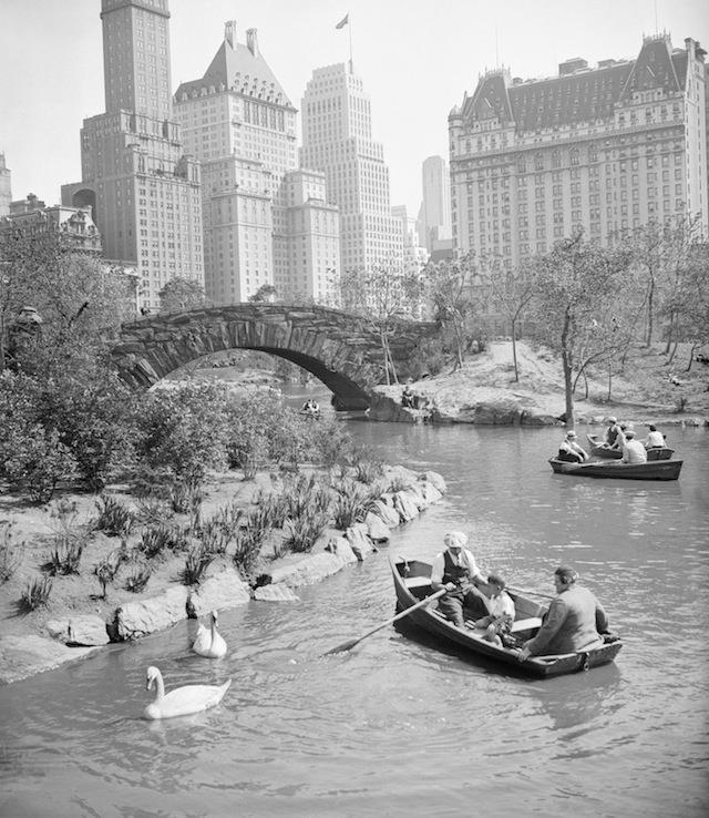 Central Park, NYC, 1930 Engineering and Urban Planning -steel-cable suspension bridges, like the Brooklyn Bridge, brought cities sections closer together