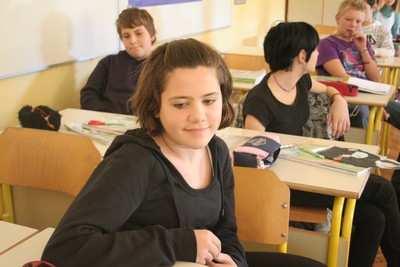 My name is Arjeta. I'm 13 years old. I live in Slovenia, Celje. I go to primary school in Celje. Our classes start at 8.00 and finish at 13.00. We do not wear school uniforms.