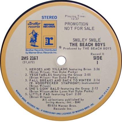 When the Beach Boys initiated a lawsuit against Capitol Records in April, 1969 also announcing their intent to depart from the label, Capitol curbed their enthusiasm for the group s records.