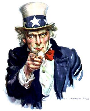 Uncle Sam my taxes. We pay taxes to the U.S. government, not Uncle Sam.