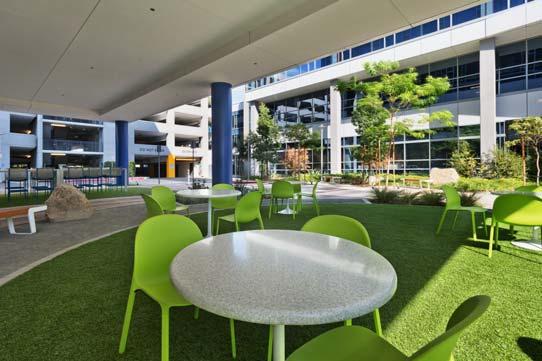 6555 BARTON AVENUE West Building SPACE AVAILABLE Ground Floor - (15,836 rsf) FLOORS 15,836 rsf (divisible) 1 Leased 2 Leased 3 Leased 4 Leased 5 15,836 rsf Campus Specs Outdoor seating areas Weekly