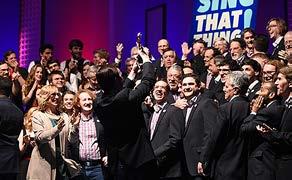 Vocal Revolution takes New England television by storm and wins Sing That Thing! The second season of Sing That Thing!