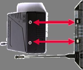 COBAN Wireless Microphone System Operations Patrol Car Installation Diagram 1. Locate the contacts at the bottom of the wireless mic. 2.