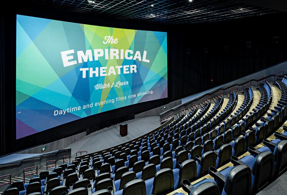 Empirical Theater Available for 25 to 2,500 guests, OMSI is where elegant dining meets science-fueled fun.