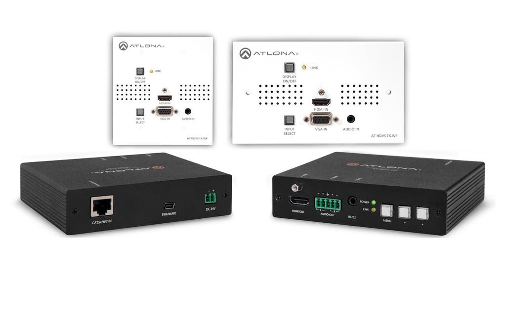 Small systems designed around HDVS transmitters and receivers are perfect for classroom and small conference rooms.
