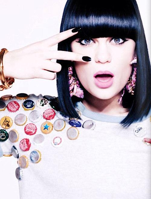 British singer Jessie J likes to help people with her music.