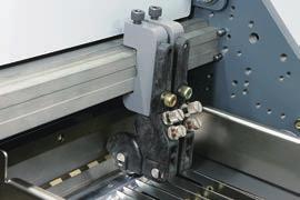 direct mail applications. Front Perforation Unit FP-56 (Factory Option) This unit permits perforating before folding.