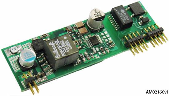 Power over ethernet 10 W module Preliminary data Features Input voltage range: 38.