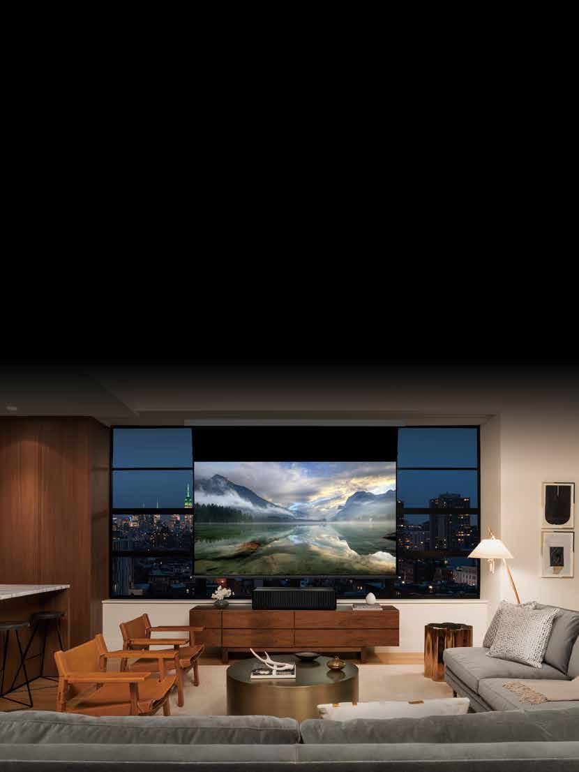 Don t limit your view Ever dream of having large screen display in your room, but then wonder where it would go? Well, wonder no more.