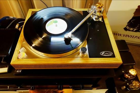VP Unity Two turntable, a beautiful and near total rebuild of an LP12, also with a highly customised Rega tonearm.