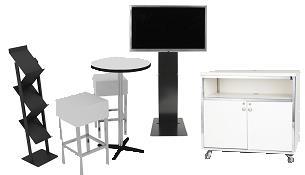 DESCRIPTION PRODUCT CODE QTY PRICE TOTAL LCD SCREENS & STANDS Package 2 - $1,360+ GST INCLUSIONS: - 1 x Dry Bar - 2 x Club Stools - 1 x Quattro Cupboard - 1 x Zig Zag Brochure Stand - 42 TV (wall