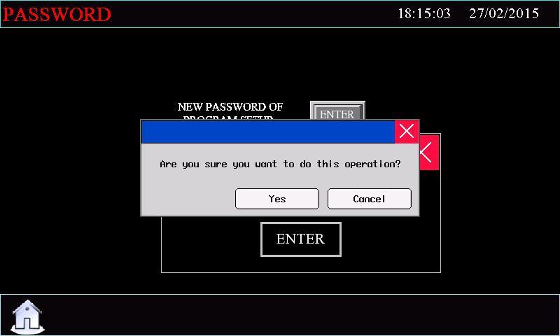 will be asked to save new password.