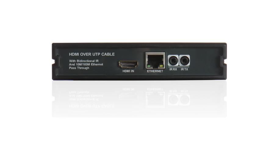 Single cable solution including transmission of full HD audio/video, RS232, 2-Way IR and Ethernet Robust HDBaseT transmission technology far more stable and resistant to electrostatic interference