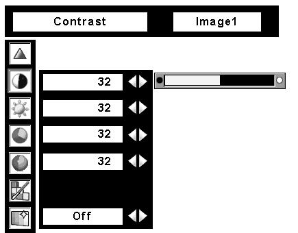 Pointer is icon on ON-SCREEN MENU to select item. See figures on section "FLOW OF ON-SCREEN MENU OPERATION" below. 3 SELECT ITEM Select item or set selected function by pressing SELECT button.