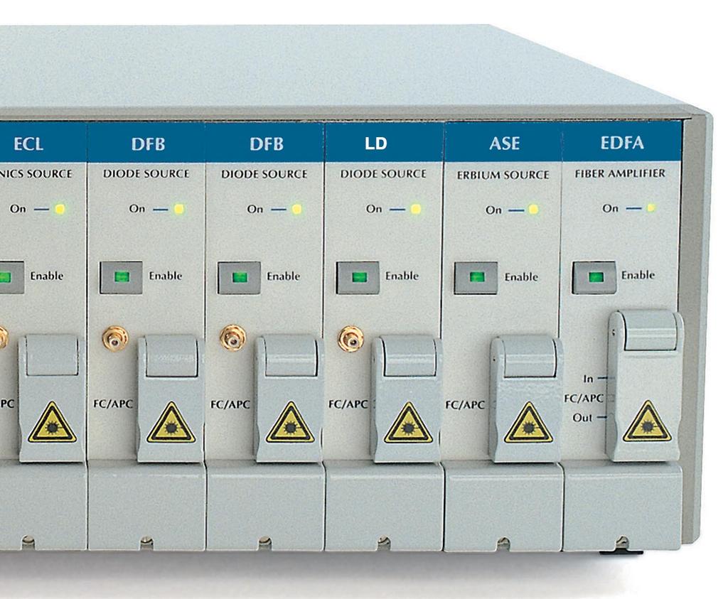 FOR MULTI-CHANNEL TESTING 4 3 OSICS PLATFORM SPECIFICATIONS OSICS mainframe Dimensions (W x H x D) 448 x 133 x 37 mm 3 Power supply 1 to 24 V, 5 to 6 Hz Control Instrument front panel, RS-232 C, and
