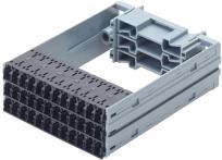 75U high each, 5 positions of 18 FO duplex ports per drawer) The Blade Cabling Manager (BCM ) housing use Netscale cassettes & modules and offer a universal slot arrangement with all known switsche &