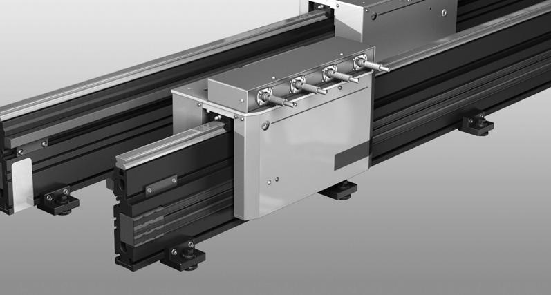 Linear Encoder Resolution up to 1 μm TThe LinCoder measuring system comprises a magnetic tape and a read head. The magnetic tape constitutes the scale for a measuring section up to 40 metres long.