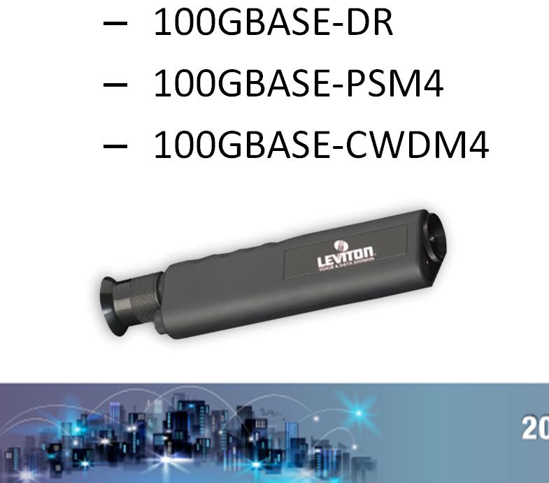 Uses higher powered lasers Long haul versions only Class 1M lasers for 100GBASE DR A Class 1M laser is safe for all conditions of use except when passed through magnifying optics