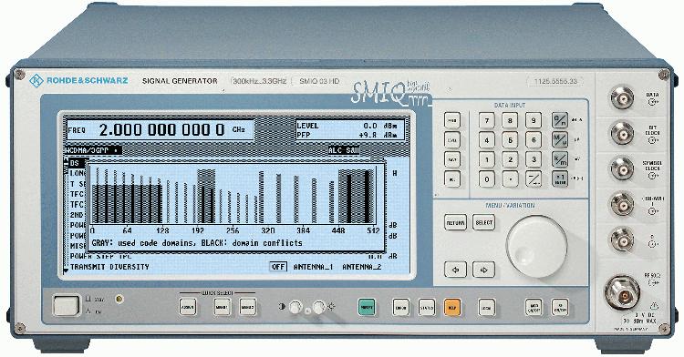2. Rohde & Schwarz Solutions for cdma2000 BS tests The following chapter gives an overview of the available R&S instruments for cdma2000 testing and the necessary instruments as required in the