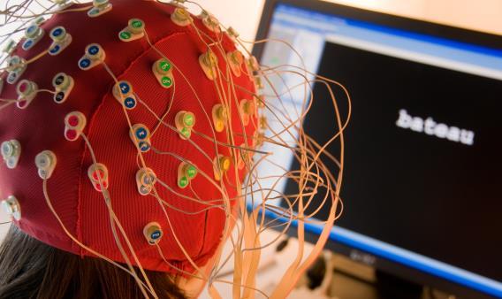 Defining EEG and ERPs Electroencephalography (EEG): a means of measuring electrical potentials in the brain by placing electrodes across the scalp (Harley 2008) Event: experimental