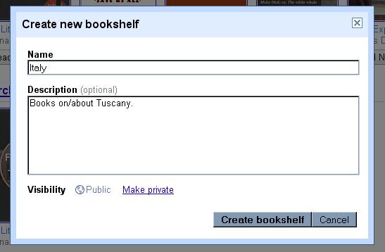 The books on your virtual Google Books library shelves are accessible from any computer and on your mobile devices. To access My Library, click the My library link from the main Google Books page.