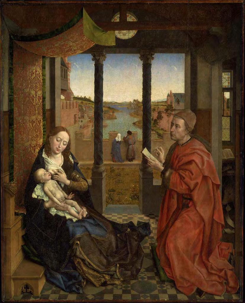 Rogier van der Weyden, Saint Luke Painting