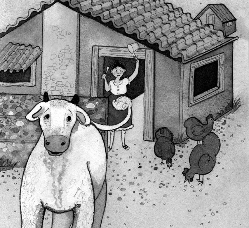 Then the old cow would go, Moo. But she would not move. 7 12 Read Well 2 Unit 9 Homework 5 This would make Grandmother yell, Go, go, go, until the cow finally moved.