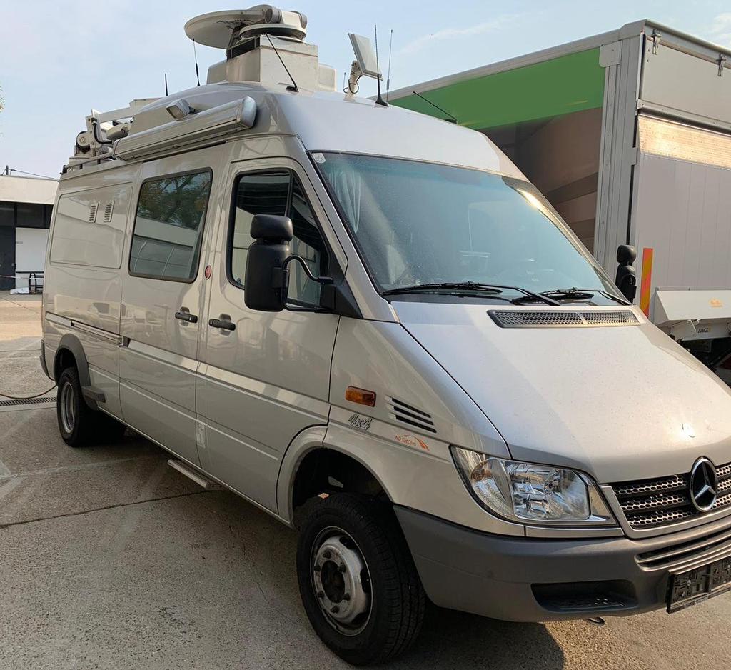 FOR SALE Used DSNG Mercedes Sprinter 416 CDI 4x4 in very good condition and immediately available first registrated in December 2005 last production with this SNG was in 2018 built in Germany by ND
