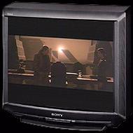 This presents the problem of how to display an undistorted movie image on either of these types of television sets.