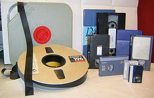 Video tape Videotape is magnetic tape used for storing video and usually sound in addition.