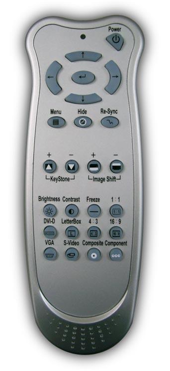 Introduction Wireless Remote Control 1 10 11 12 13 14 15 16 2 3 4 5 6 7 17 8 18 9 19 20 1. Power On/Off 2. Re-sync 3. Hide 4. Image Shift 5. Freeze 6. 1:1 7. 16:9 8. Component Source 9.