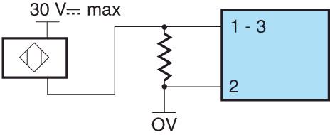 1 ma) Counter or reset input NPN Transistor or