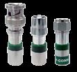 RG59 and RG6 Available in F, RCA and BNC Choice of nickel (FS) or gold (RG) connectors