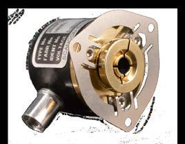 Automation / Mini Hollow Shaft Encoder - Ø 24 mm Hollow Bore: Ø 2 mm to Ø 6 mm Resolution up to 7.