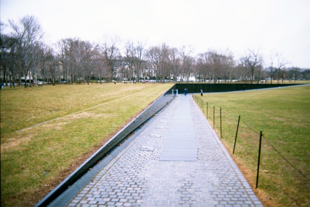 Maya Lin, Vietnam Memorial, 1982 This memorial was not well received by the