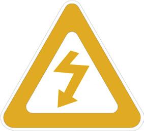 The LIGHTNING flash symbol is intended to alert yo to the presence of ninslated "dangeros voltage" within the prodct's enclosre that may be of sfficient magnitde to constitte a risk of electrical