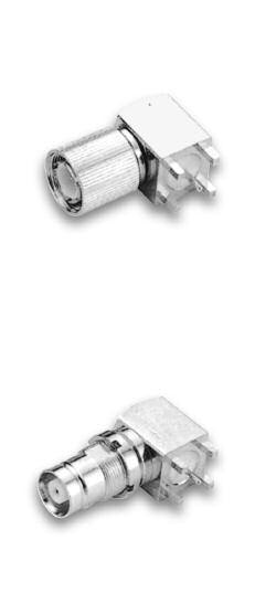 Tech RF series connectors and all industry Standard RF connectors SPECIFICATIONS: Material: Housing: Brass, Nickel plated Zinc diecast, Nickel plated Standard Insulators: Delrin, Polypropylene or