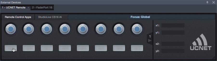 Right-click on any control in the Control Link window and select Assign Command to customize your Fat Channel USER layer. Press the USER button to access these controls remotely from your StudioLive.