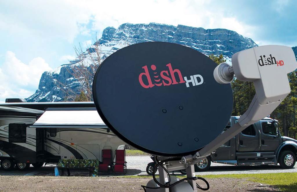 Fast and easy setup every time with a custom interface designed specifically for mobile users Dish receiver(s)