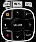 YOUR REMOTE CONTROL BASIC BUTTON CONTROLS ON DIRECTV REMOTES The navigation and destination keys below are common to all models of DIRECTV Remotes: MENU Evokes the main menu for access to all