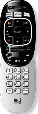 YOUR REMOTE CONTROL CHECKING REMOTE CONTROL STATUS DIRECTV HD DVR RECEIVER USER GUIDE You can access the More System Info screen to see the status of any Remote on a Receiver or Client.