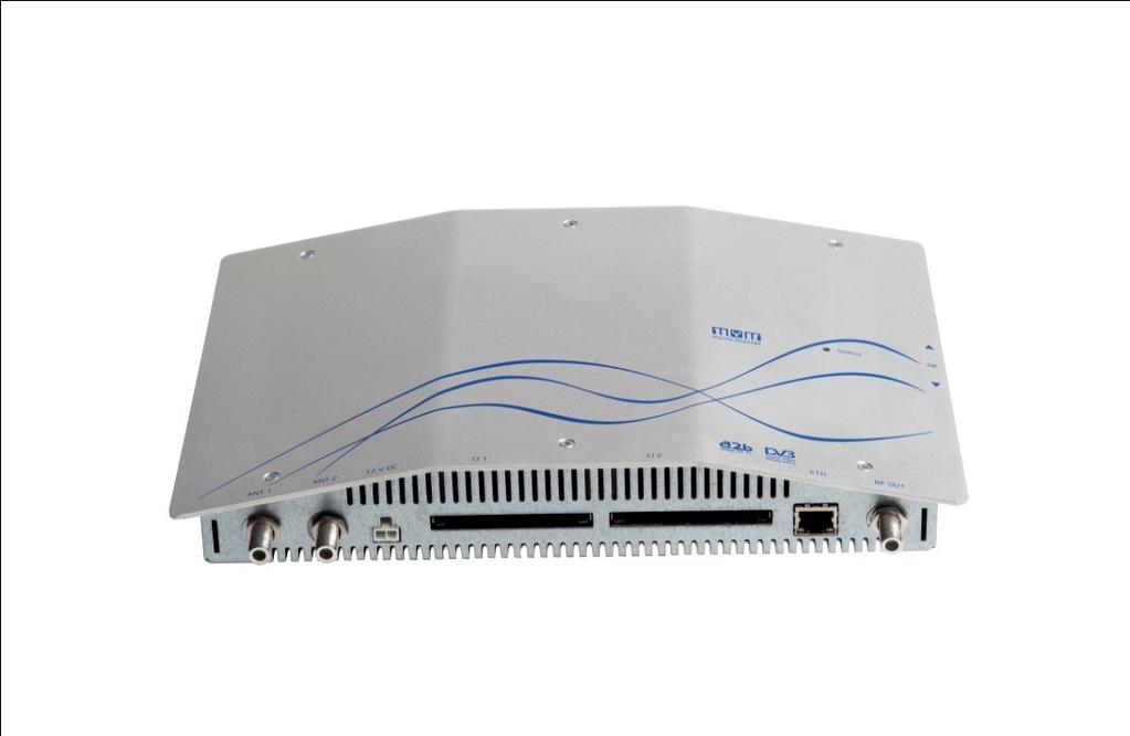3 Connections and indications 8 1 2 3 4 5 6 7 1. Satellite input 1 Connect one satellite (LNB) input here 2. Satellite input 2 Connect second satellite (LNB) input here 3.