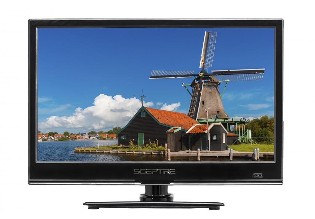 E165BV-SS Overview Discover superior color and clarity in every pixel of the Sceptre E165BV-SS 720P LED HDTV.