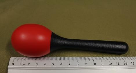 black, 13 cm long, 50 g. red and black, 14,5 cm long, 32 g.