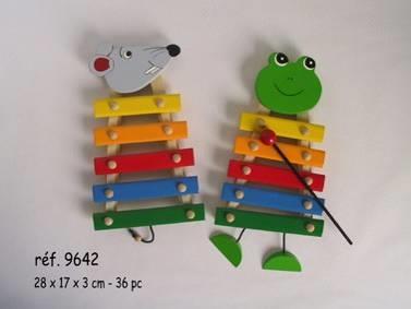 ANNEX I.A: EXAMPLES OF TOY MUSICAL INSTRUMENTS Product Comments or not Brightly coloured wooden xylophones with stick, 28 cm long and 17 cm large.
