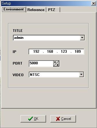 6) Viewer Program Set-up A) User selection B) IP Address Input (or Changing) C) PORT Input D) Video Format