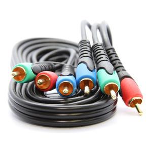 8m length. 6 Feet/1.8m length. RCA Connectors for Stereo sound and video. 12 Feet/3.6m length.