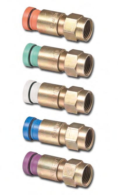LRC SNAP-N-SEAL F Series Male One Piece Compression Connectors Thomas & Betts introduces Snap-N-Seal One Piece Compression Connectors, the newest addition to the Snap-N-Seal system.